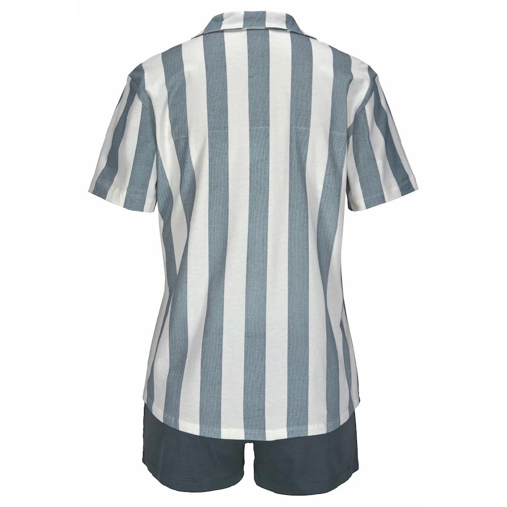 Vivance Dreams Shorty mit Bindeband am streifigen Hosenbund Blitzangebot