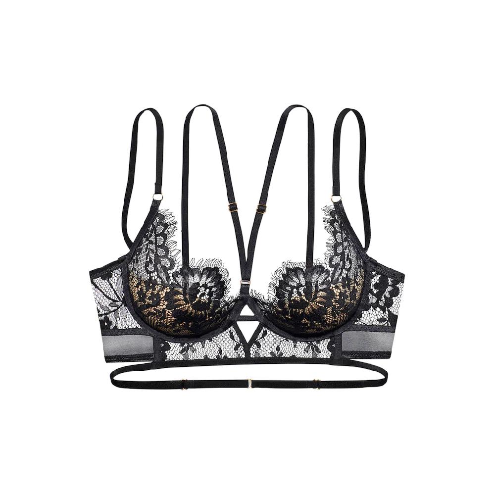 LASCANA Push-up-BH in aufregender Bänder-Optik sexy Dessous bestellen Tägliche Deals