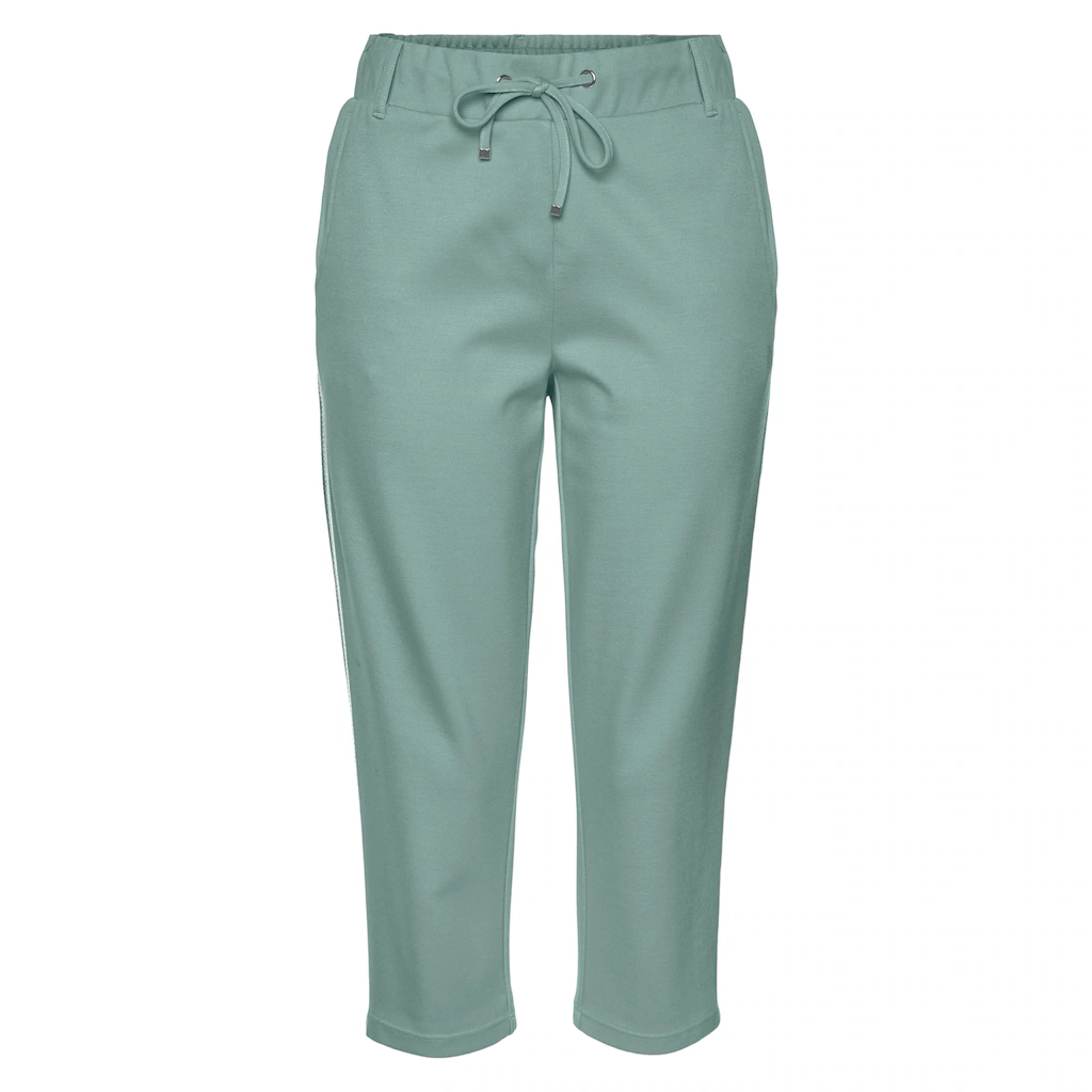 LASCANA Caprihose mit seitlichen Streifen Loungewear Meist gekauft