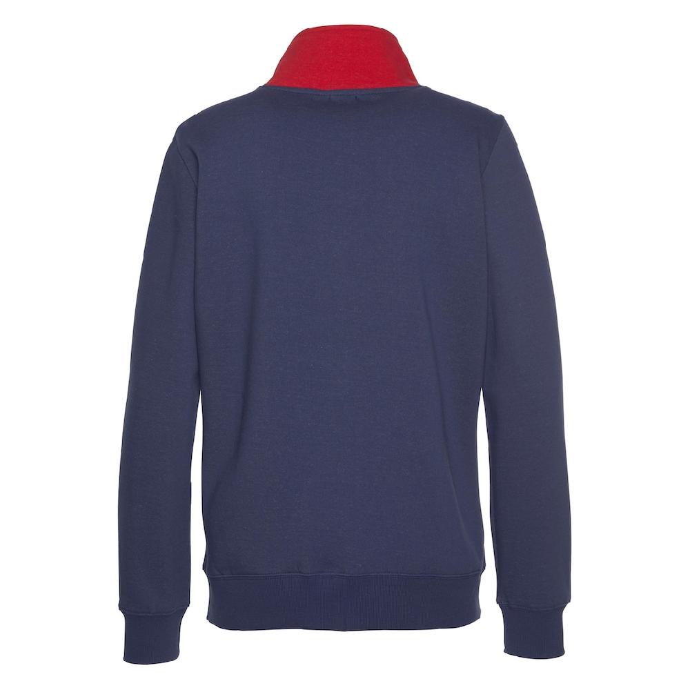 H.I.S Sweatjacke mit Kontraststreifen Loungeanzug Bestseller