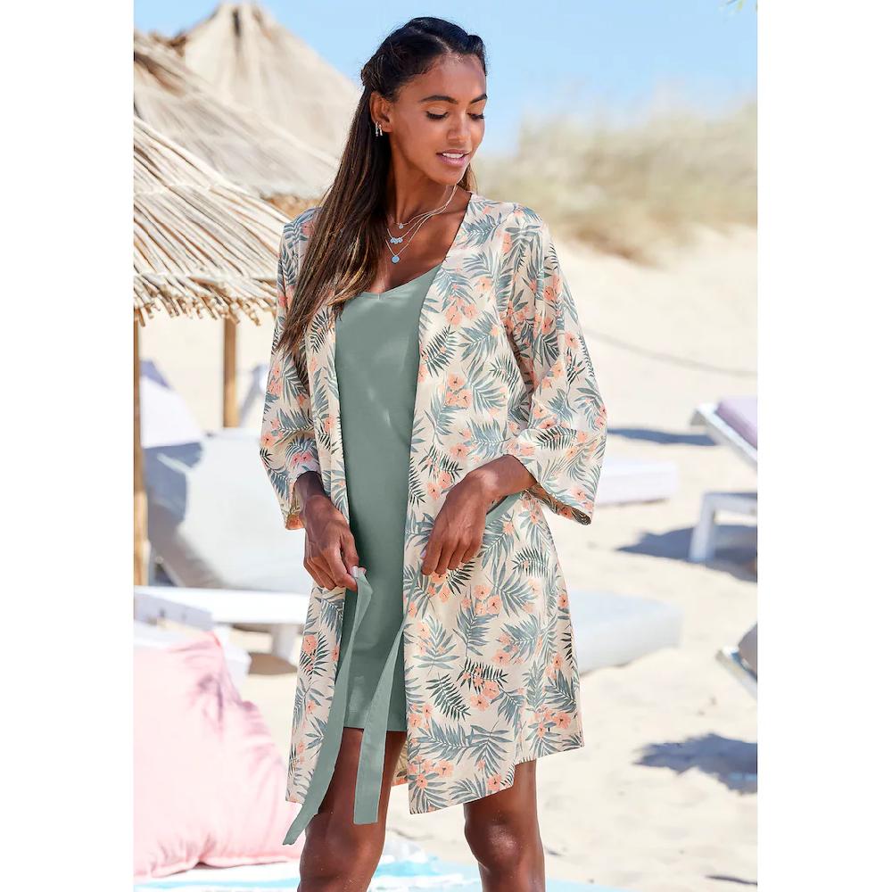 LASCANA Kimono in uni und Allover-Druck bestellen Sonderangebote
