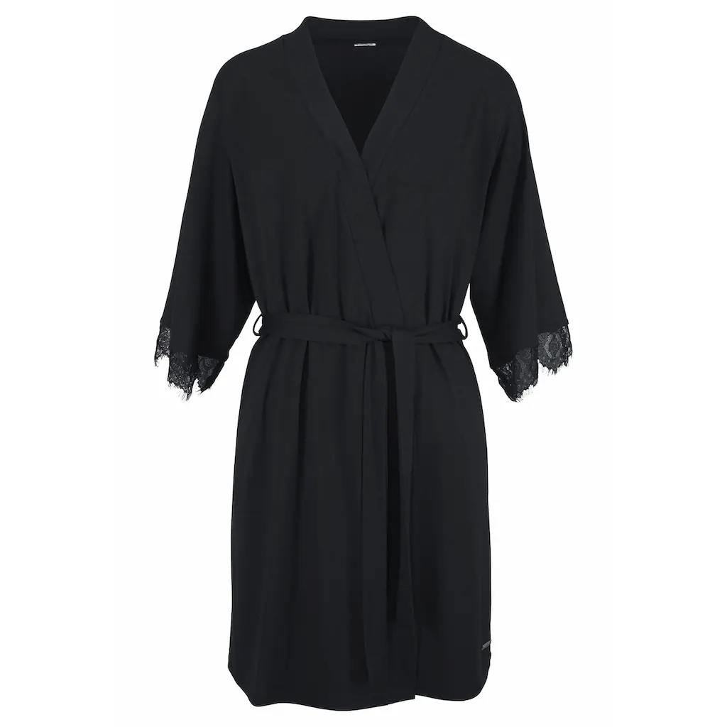 Kimono LASCANA mit eleganter Spitze am 3/4 Ärmel online kaufen Letzte 3 Tage