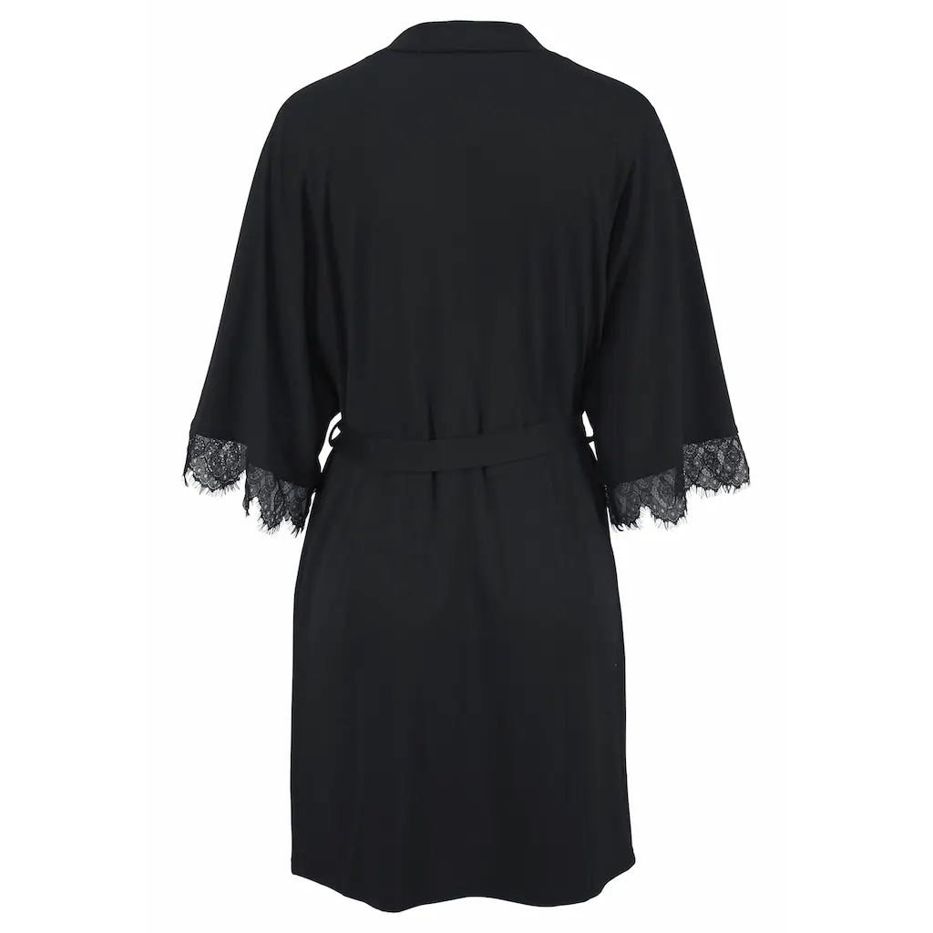 Kimono LASCANA mit eleganter Spitze am 3/4 Ärmel online kaufen Letzte 3 Tage