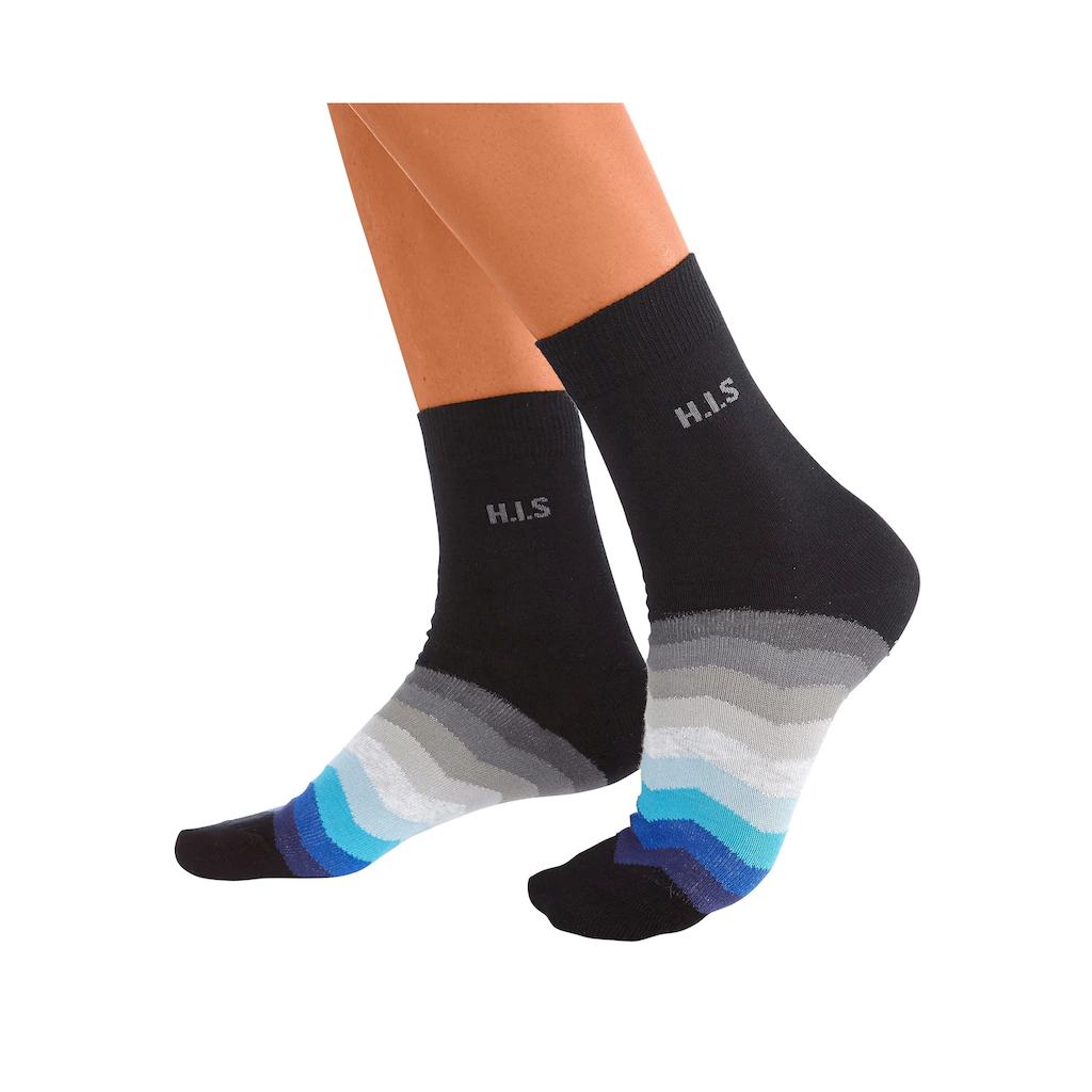 H.I.S Basicsocken (7 Paar) mit dezentem Logo online kaufen Bis zu 55% Rabatt
