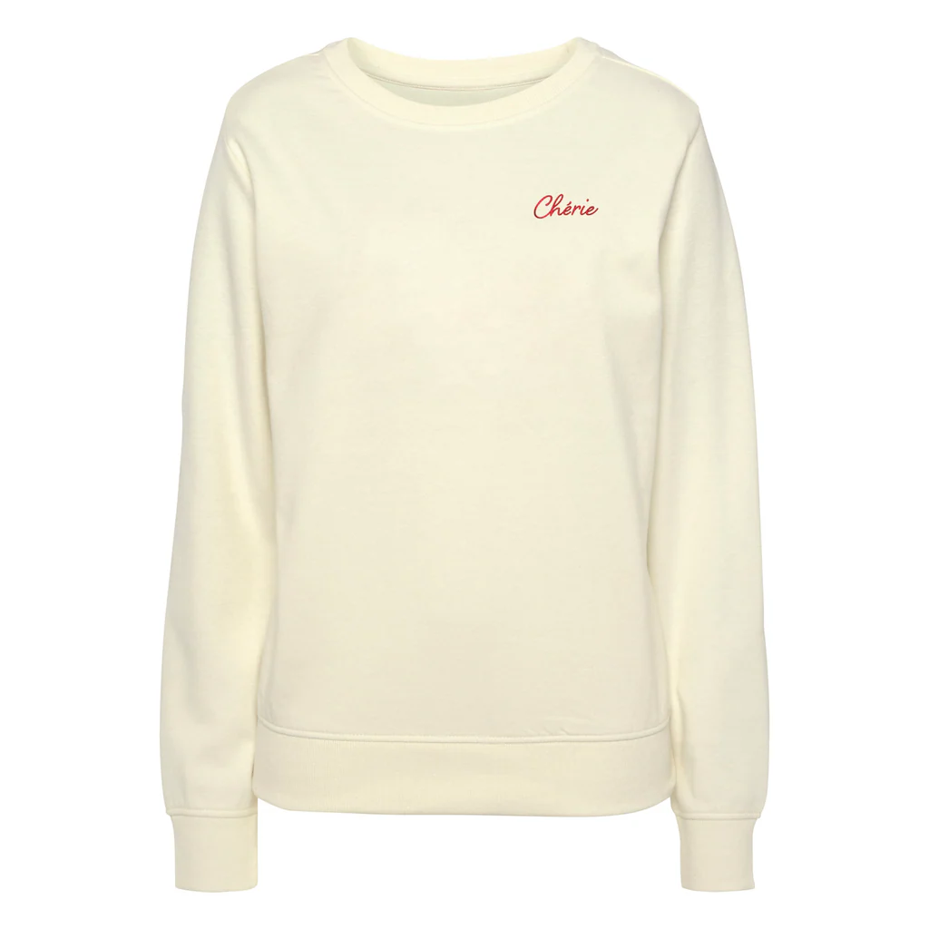 Vivance Sweatshirt (1 tlg.) Sweatshirt mit Frontprint Loungeanzug 50% Rabatt mit kostenlosem Versand