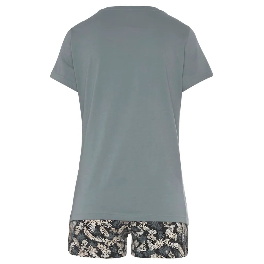 Vivance Dreams Pyjama (2 tlg.) mit schönem Naturprint online kaufen Fabrikladen