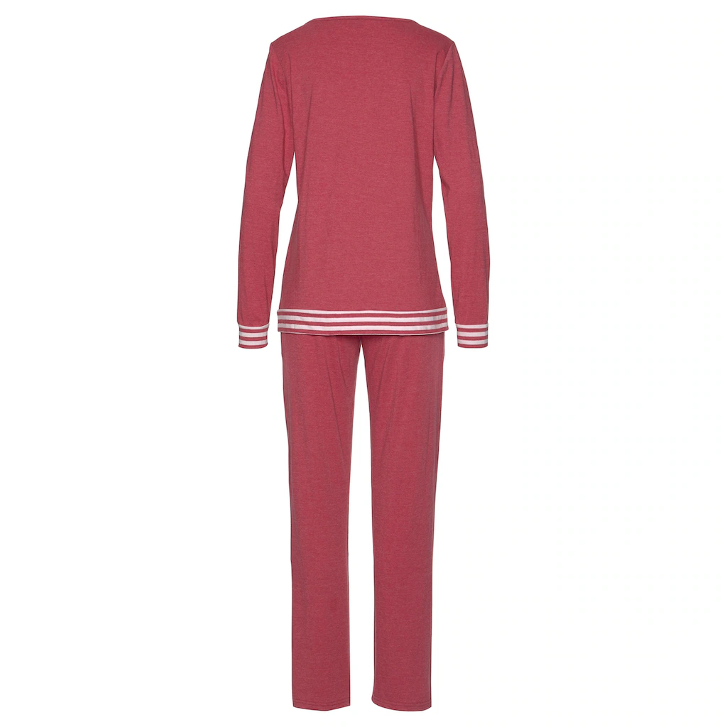 Arizona Pyjama mit Rundhalssauschnitt online kaufen Fabrikverkauf
