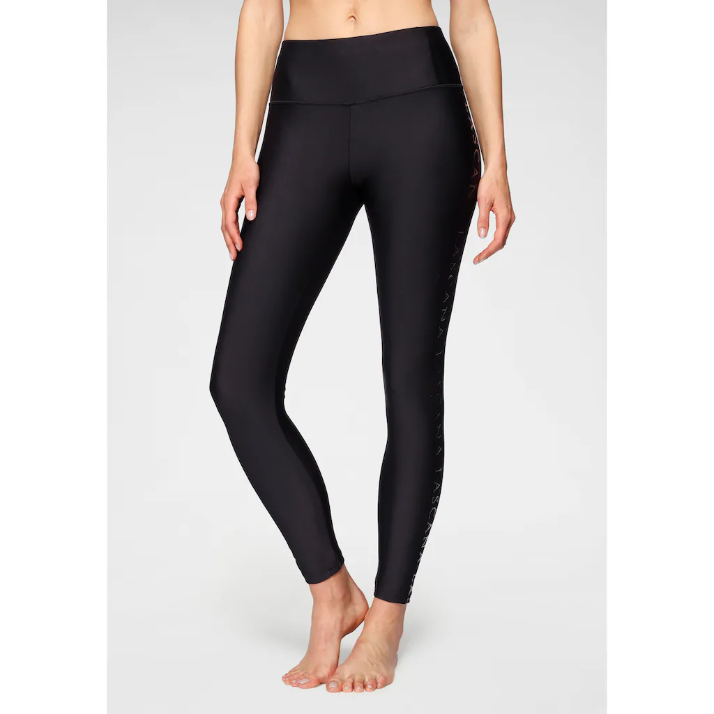 LASCANA ACTIVE Leggings mit glänzendem Logoschriftzug Exklusivangebot
