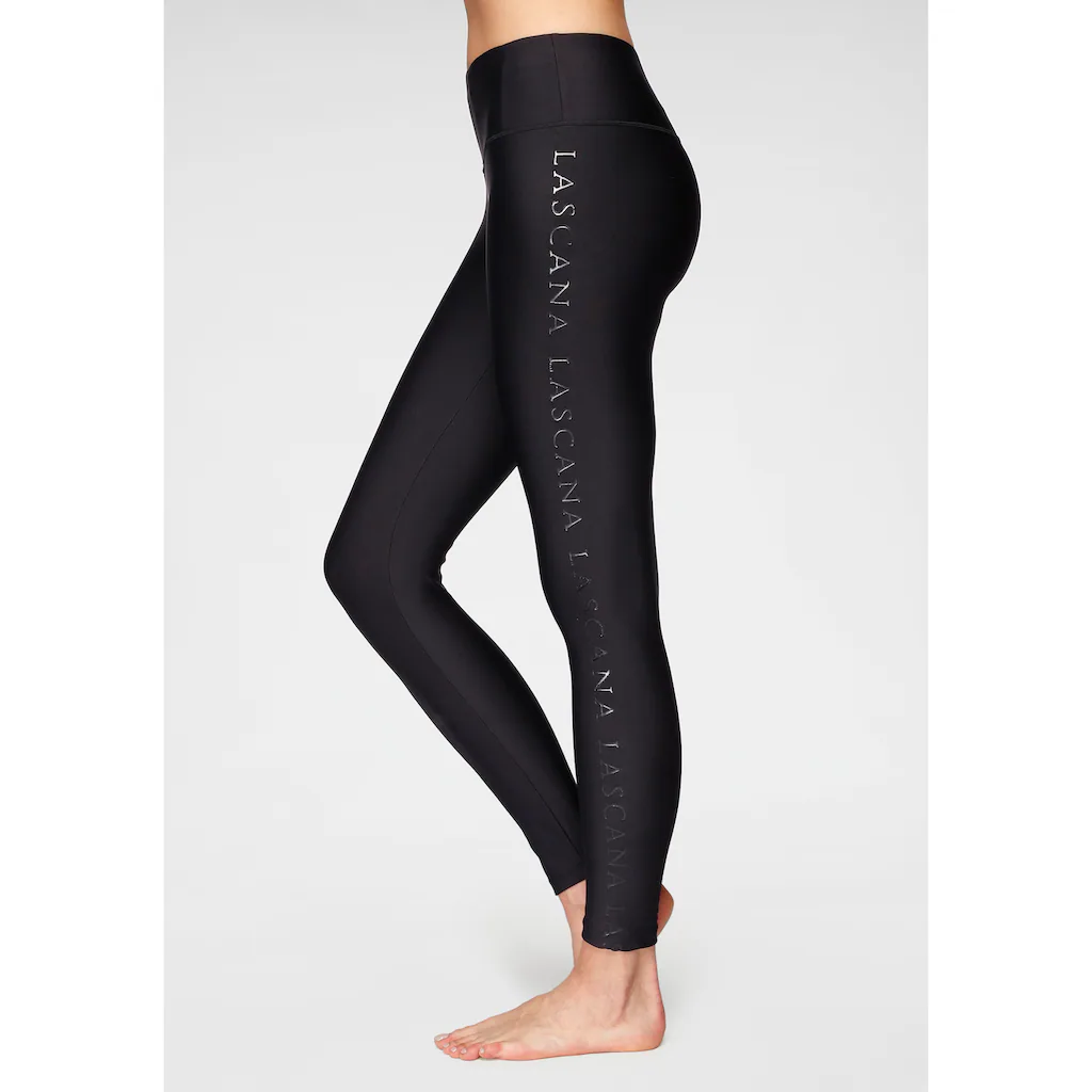 LASCANA ACTIVE Leggings mit glänzendem Logoschriftzug Exklusivangebot