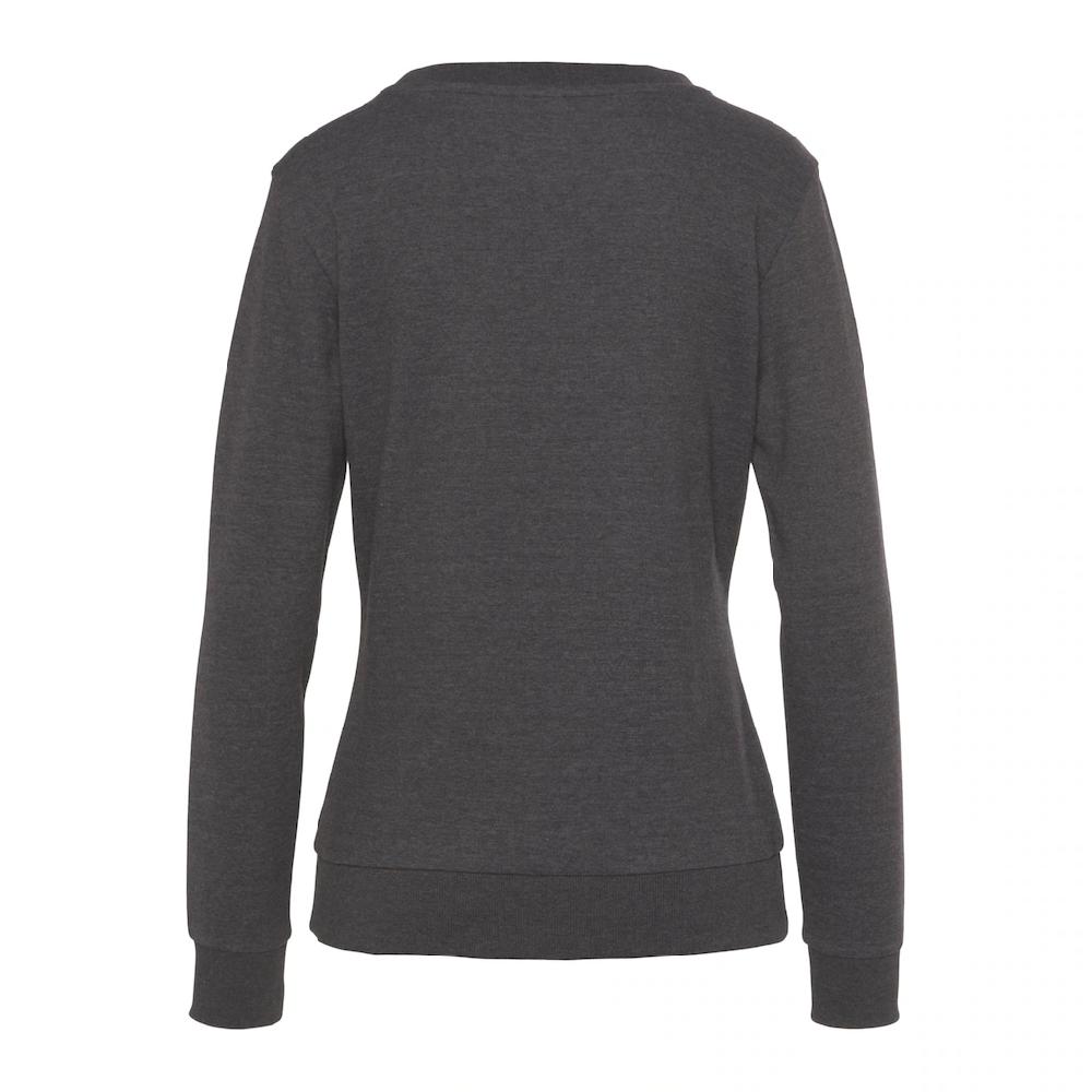Bench. Loungewear Sweatshirt mit glänzender Logostickerei Loungewear Saisonschlussverkauf