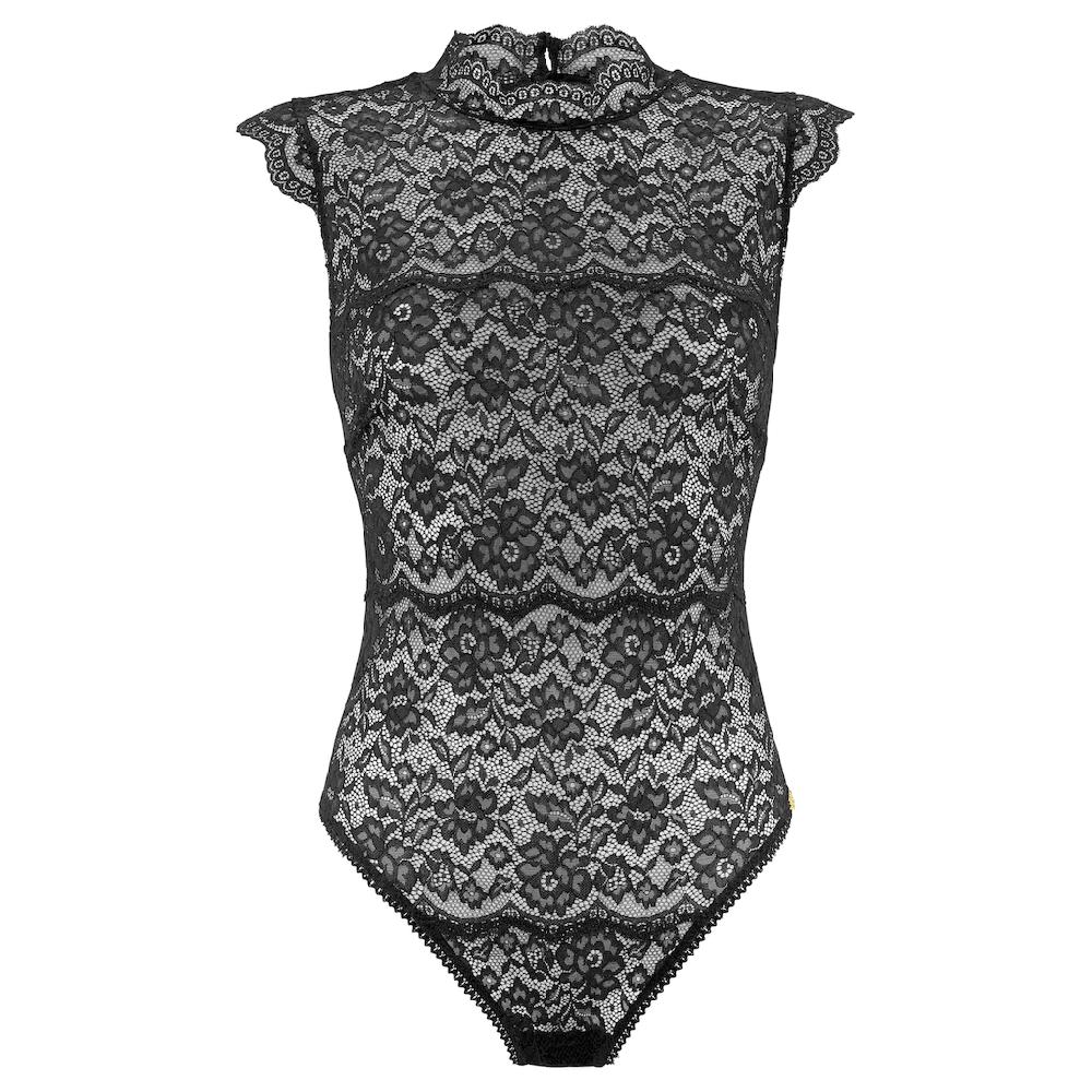 JETTE Body aus dezent transparenter Spitze in blumiger Optik Dessous online bestellen Black Friday